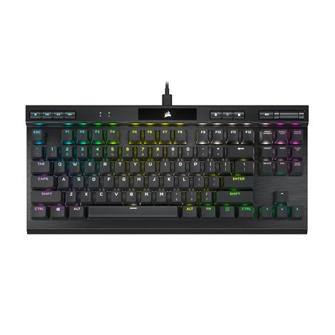 Corsair | OPX Switch | K70 RGB TKL Champion Series | Gaming keyboard | Mechanical Gaming Keyboard | RGB LED light | US | Wired |